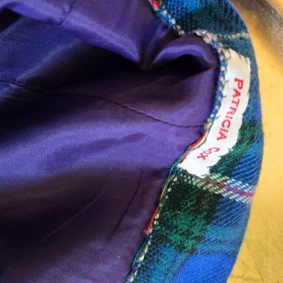 Bonda Textiles Nova Scotia Tartan Blue Plaid Skirt Hat and Scarf Set - Picture 8 of 8